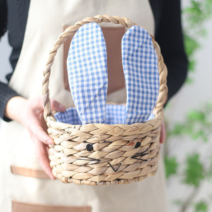 Playful Easter basket in bunny design
