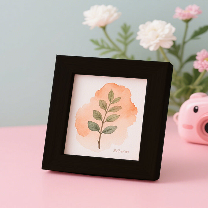 Artistic Nature-Inspired Picture Frame