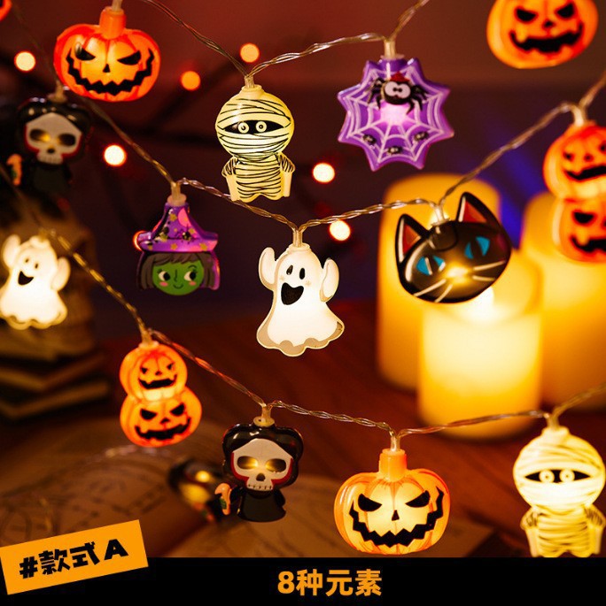Halloween Eye Theme LED Decorative Light String
