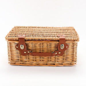 Handcrafted Wicker Storage Box