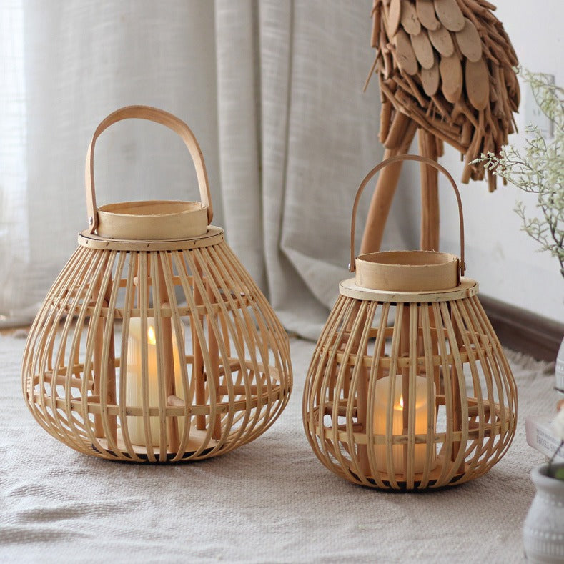 Handmade Rattan Lantern