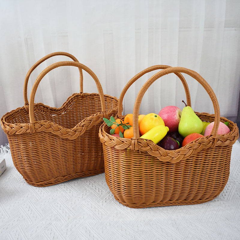 Braided Woven Storage Basket