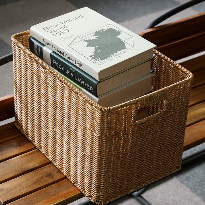 Woven Laundry Storage Hamper
