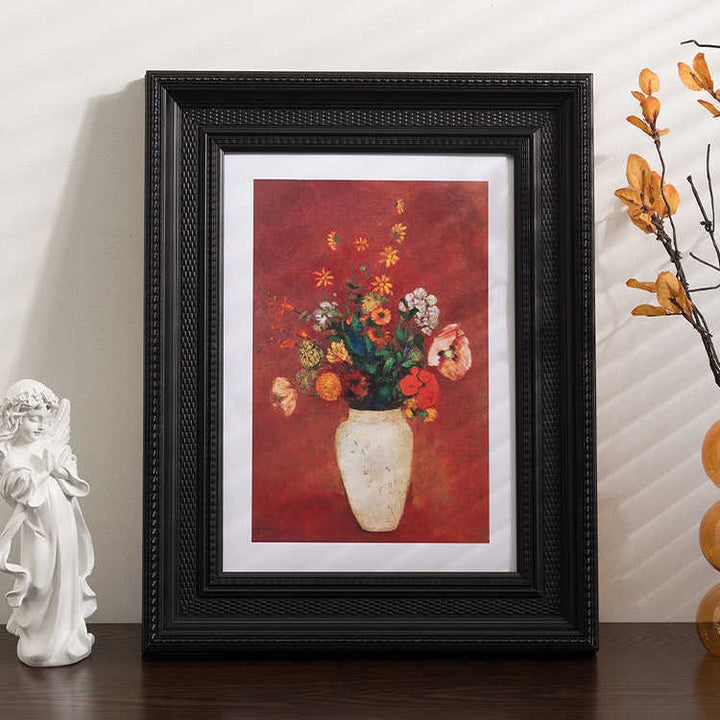 Ornate Botanical Wall Art Picture Frame for Home
