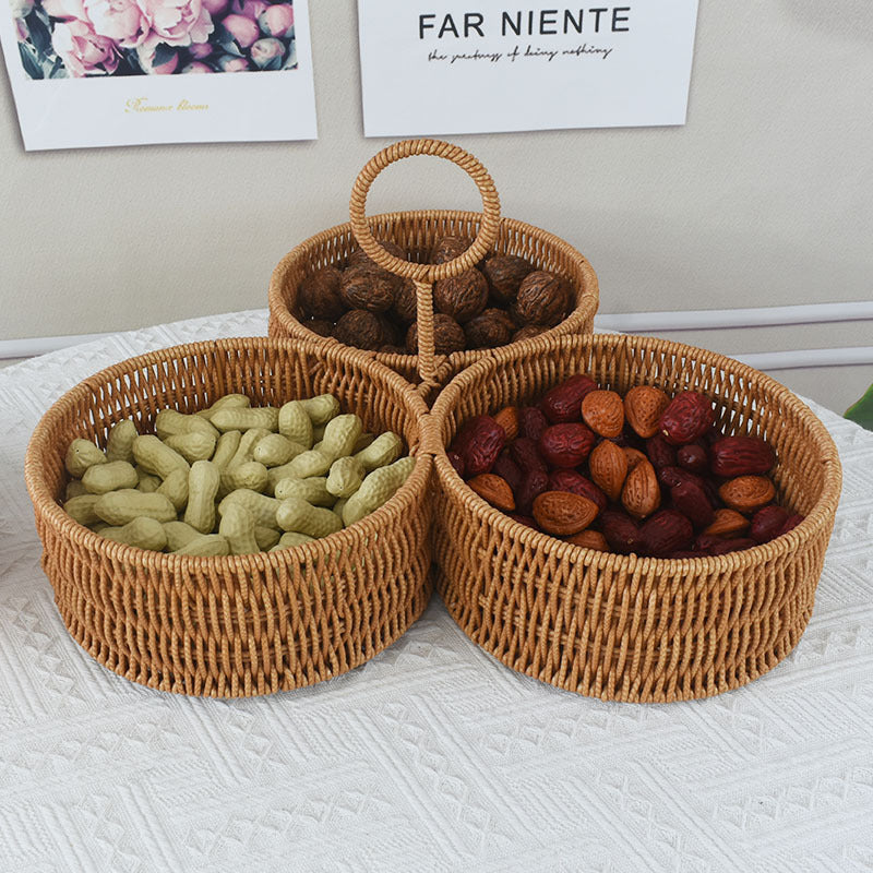Multi-Functional Woven Storage Baskets Set