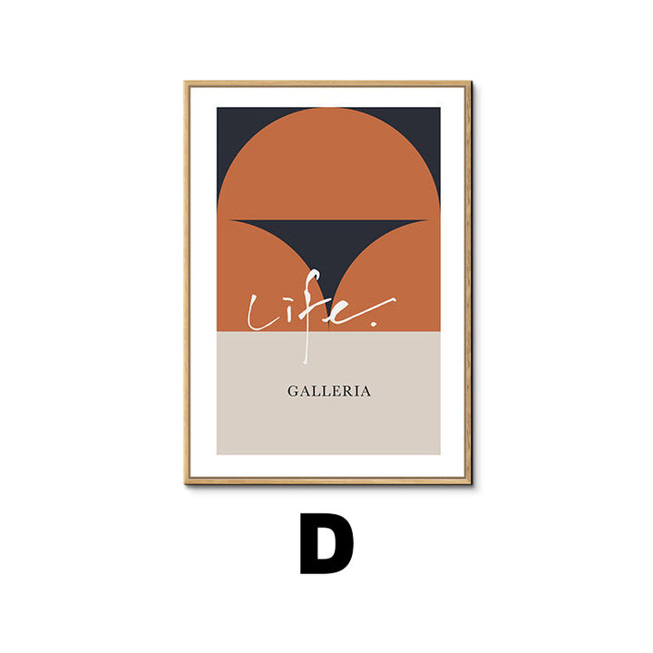 Abstract Line Art Framed Print