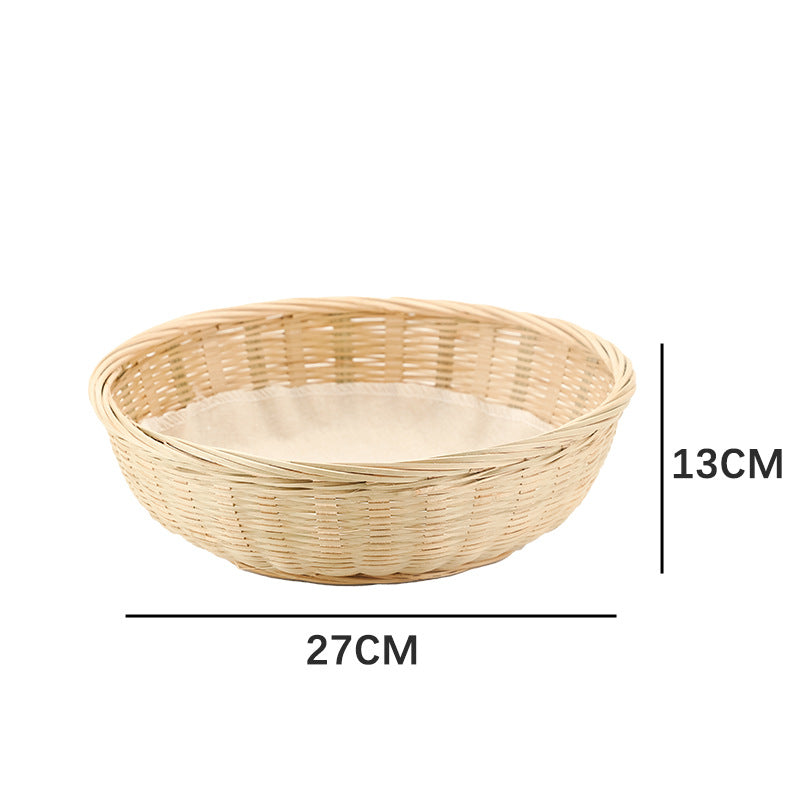 Practical storage basket made of rattan