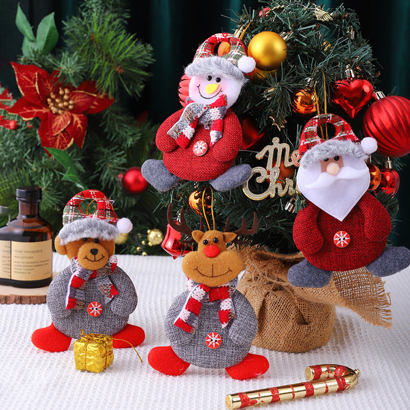 Decorative Christmas reindeer pendant
