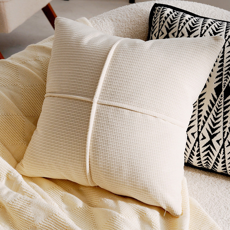 Abstract Textured Throw Pillow