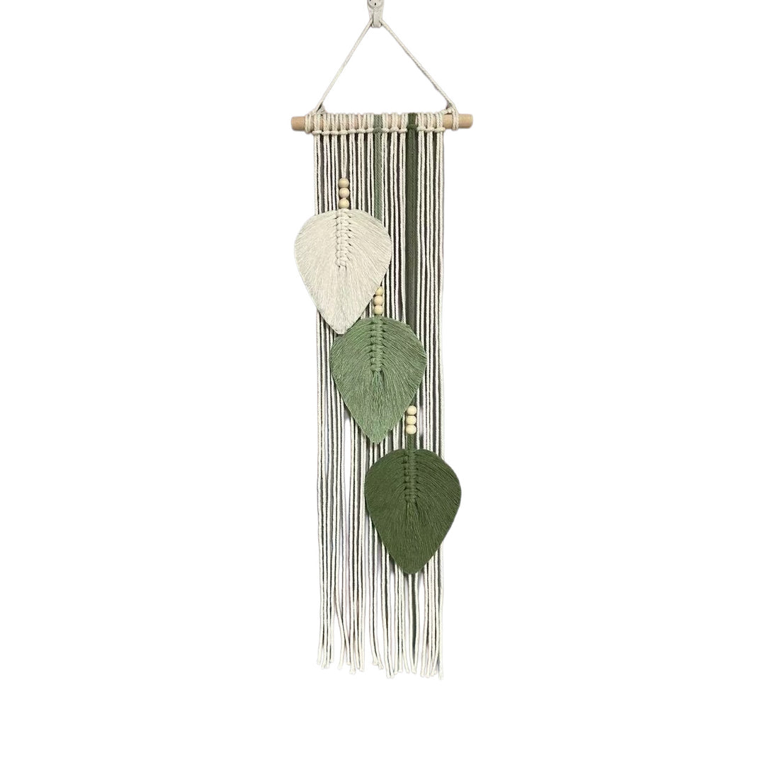 Macramé Leaf Wall Hanging