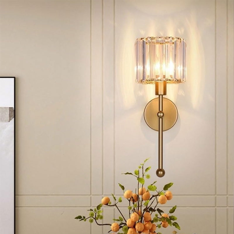 Elegant Crystal Wall Light