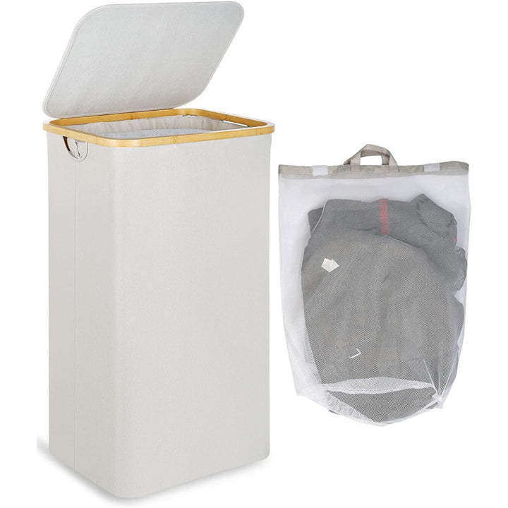 High-quality laundry container with removable inner bag