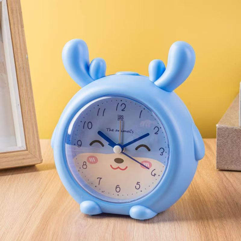 Funnier children's alarm clock in creative rabbit design