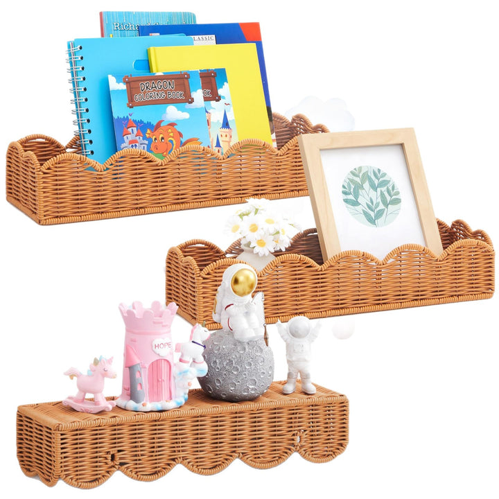 Rattan Wall Shelf