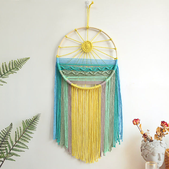 Macrame Wall Decoration with Elegant Appeal