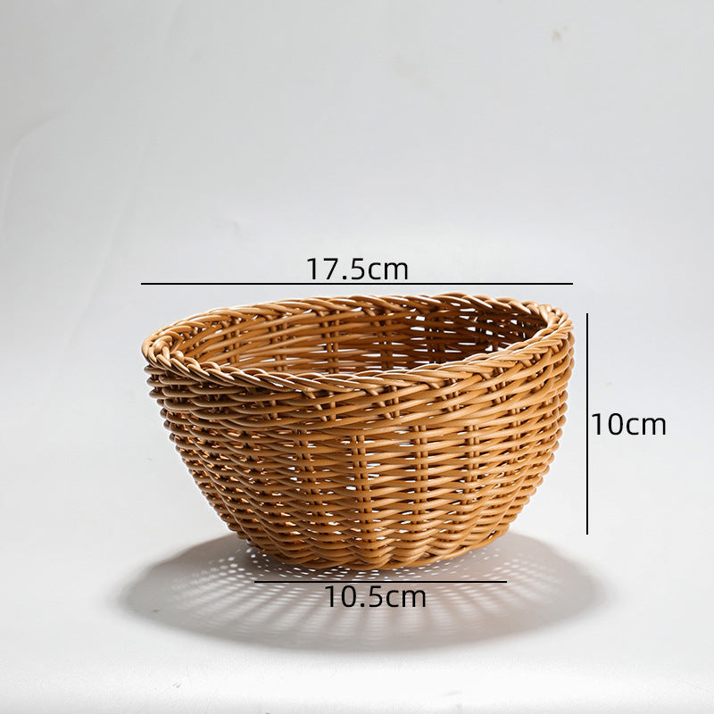 Decorative Braided Fruit Bowl