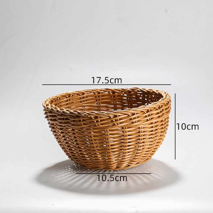 Decorative Braided Fruit Bowl