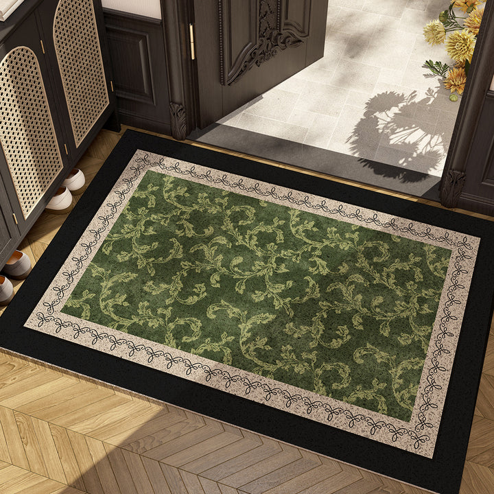 Floral Pattern Area Rug