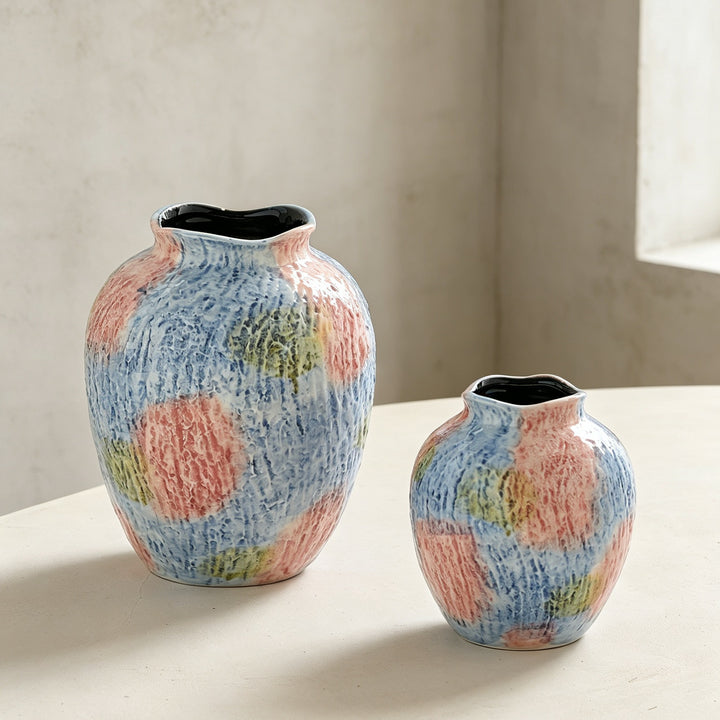 Decorative ceramic vase
