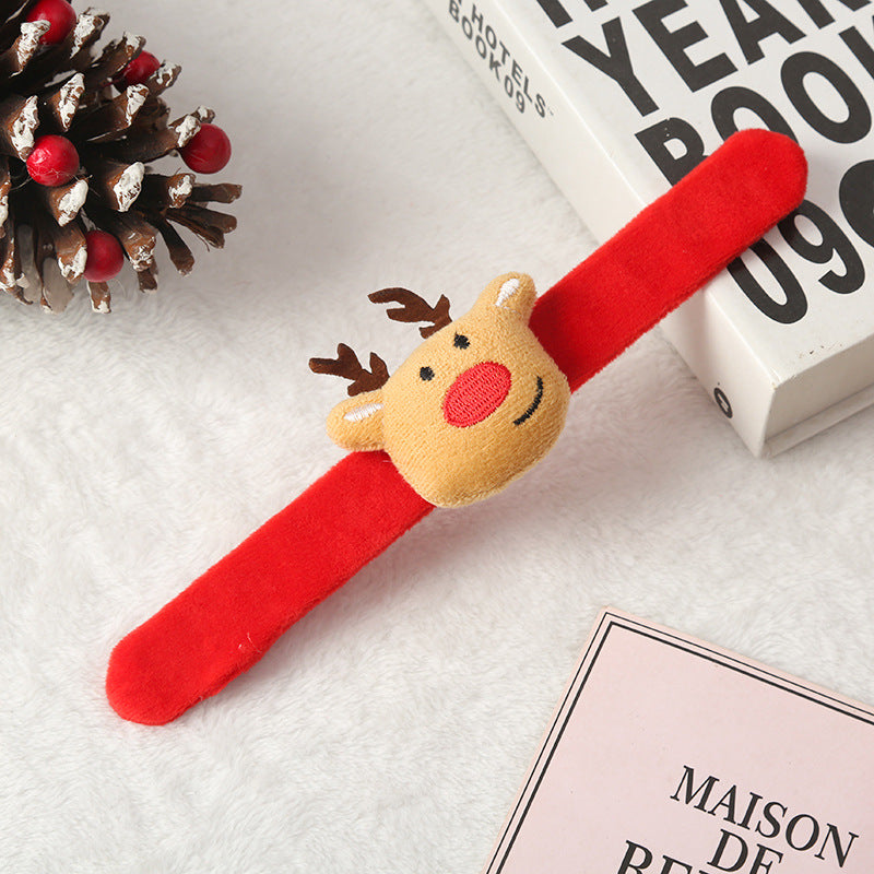 Creative Christmas wristband with snowman design