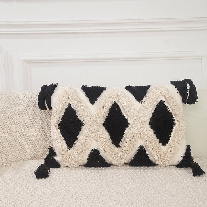 Decorative Textured Throw Cushion