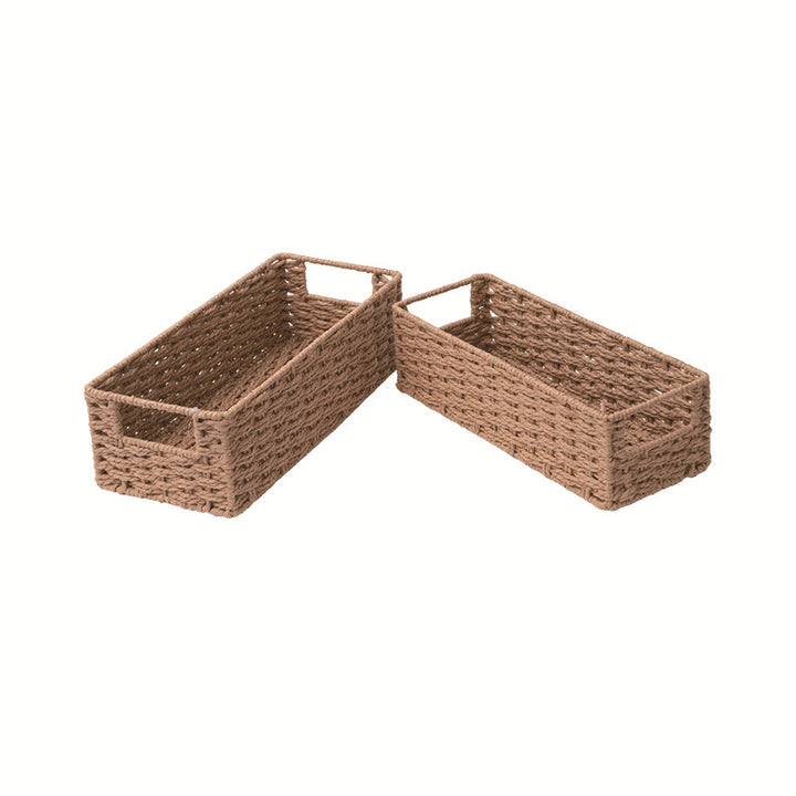 Rectangular Woven Storage Basket