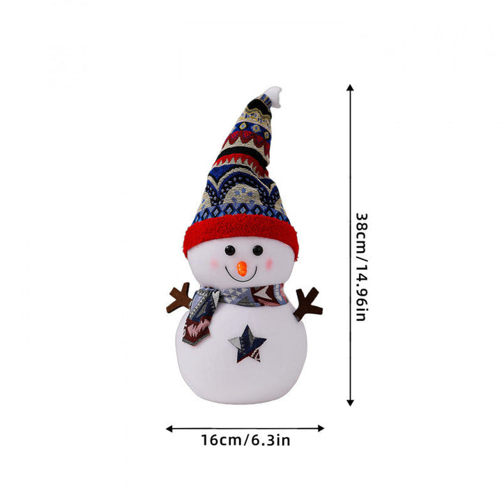 Decorative Snowman Figure