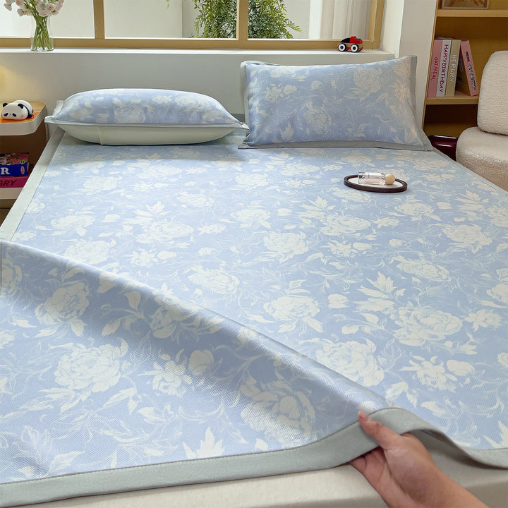 Geometric Print Soft Cotton Bedspread