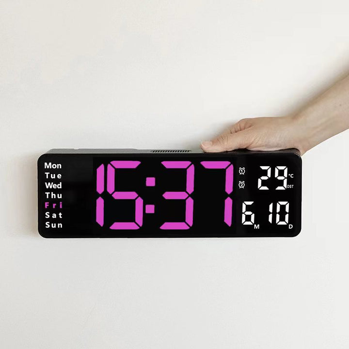 Digital weekend alarm clock