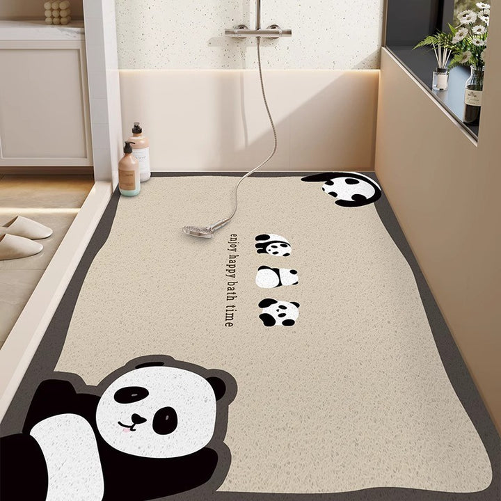 Fun Dinosaur-Themed Bathroom Mat