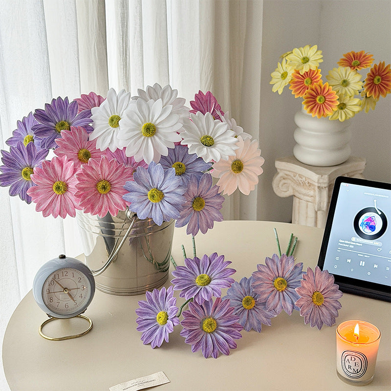 Faux Daisy Flower Stem Arrangement