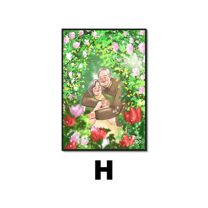 Decorative Illustrative Canvas Art