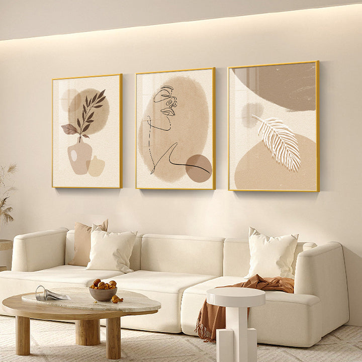 Abstract Line Art Gallery Set