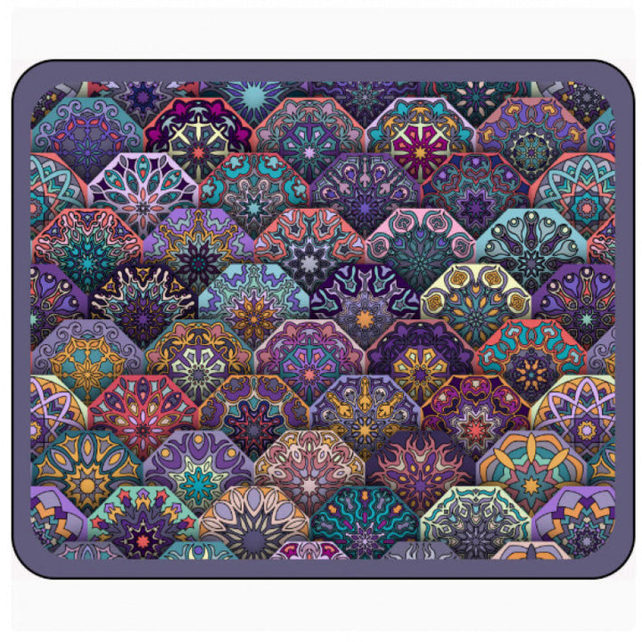 Geometric Patterned Floor Mat