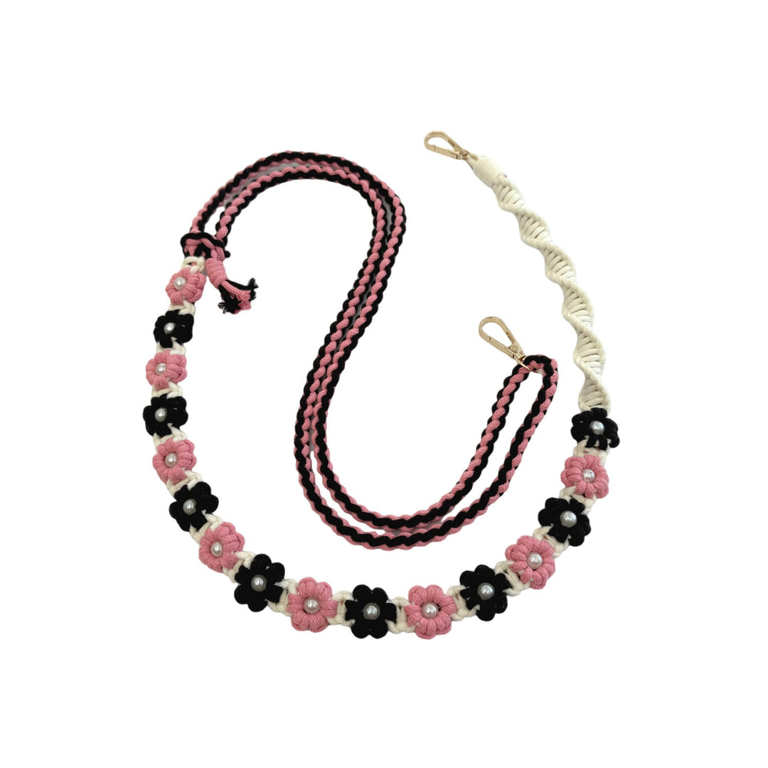 Stylish Floral Embroidered Dog Leash