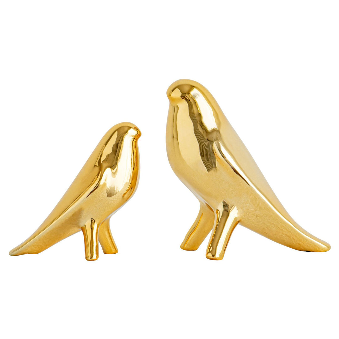 Elegant Artificial Ceramic Bird Sculpture