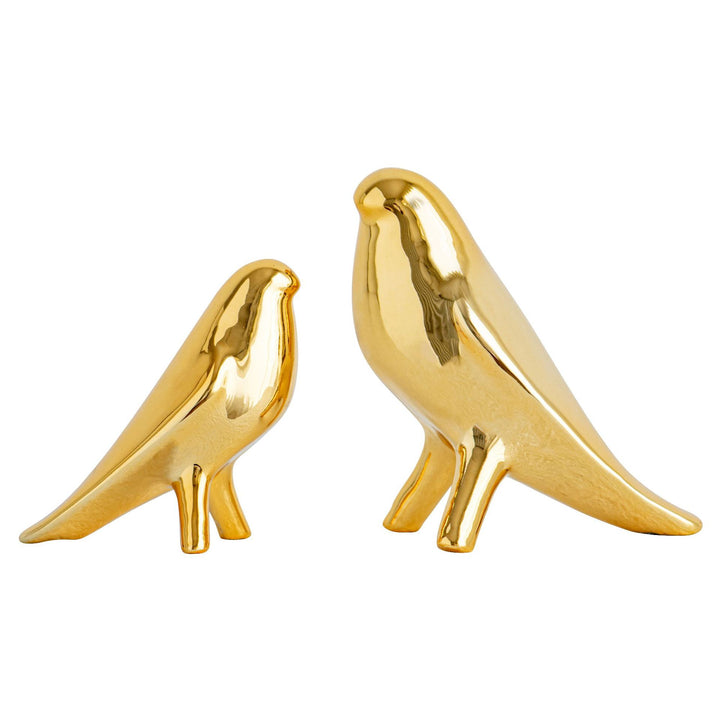 Elegant Artificial Ceramic Bird Sculpture