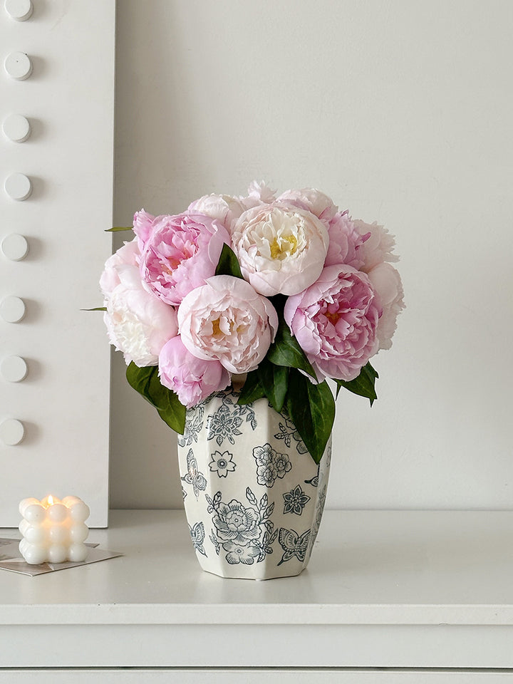 Decorative Floral Ceramic Vase