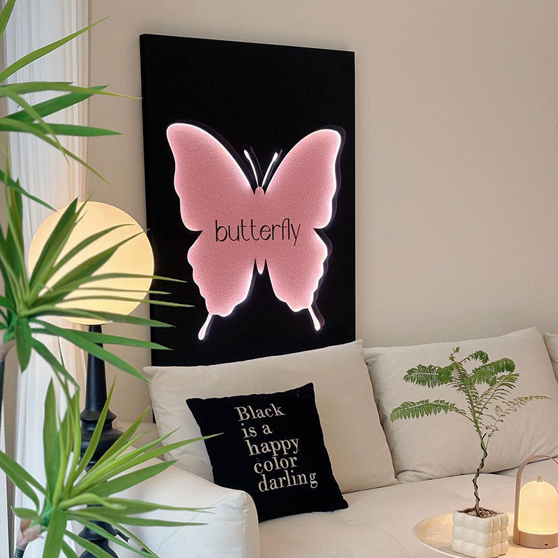 Butterfly-Themed Wall Art Print