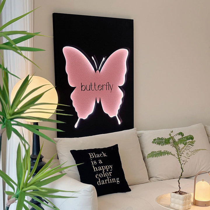 Butterfly-Themed Wall Art Print
