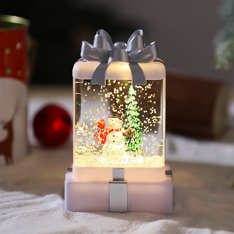 Musical snow globe Christmas decoration