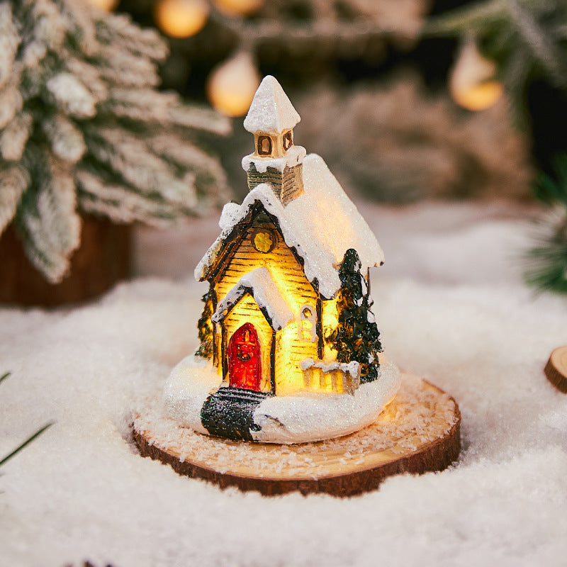 Illuminated Christmas decoration figure