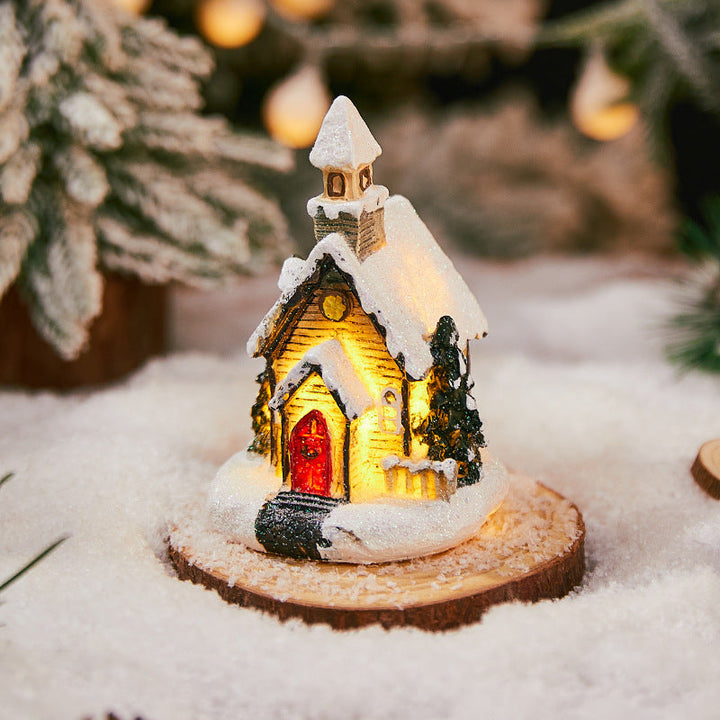 Illuminated Christmas decoration figure