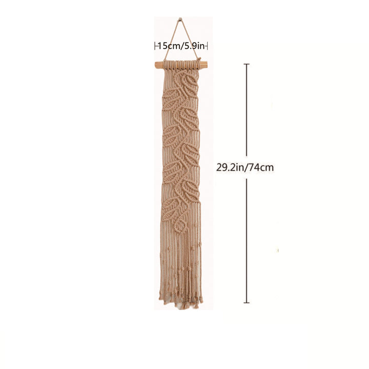 Macrame Leaf Wall Art Decor