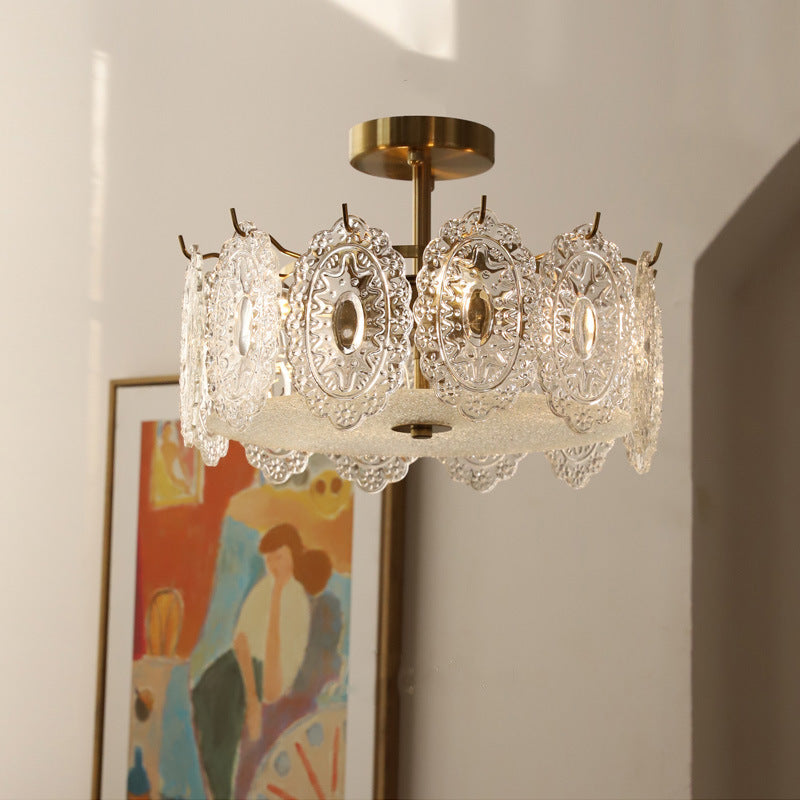 Elegant, vintage-inspired chandelier