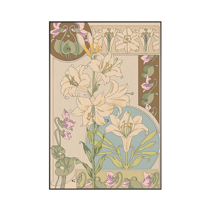 Floral Patterned Art Print