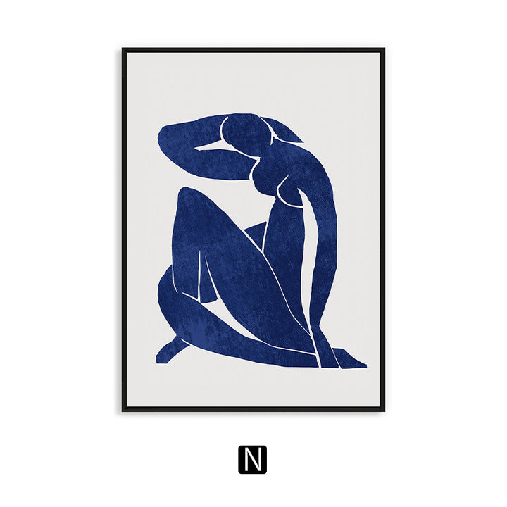 Abstract Line Art Canvas Print 1790072945