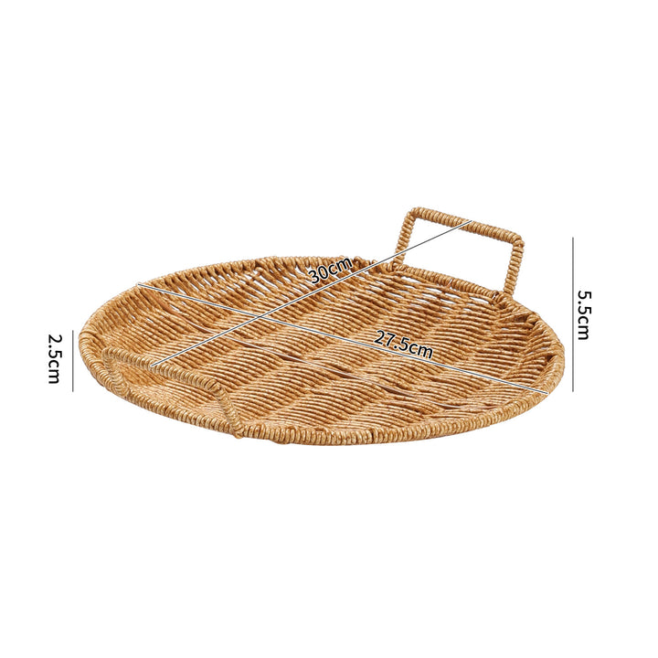 Decorative Woven Serving Bowl