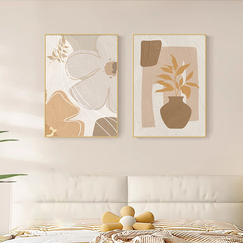 Floral Abstract Textured Wall Art