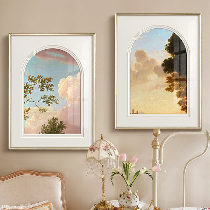 Aesthetic Framed Landscape Art Print